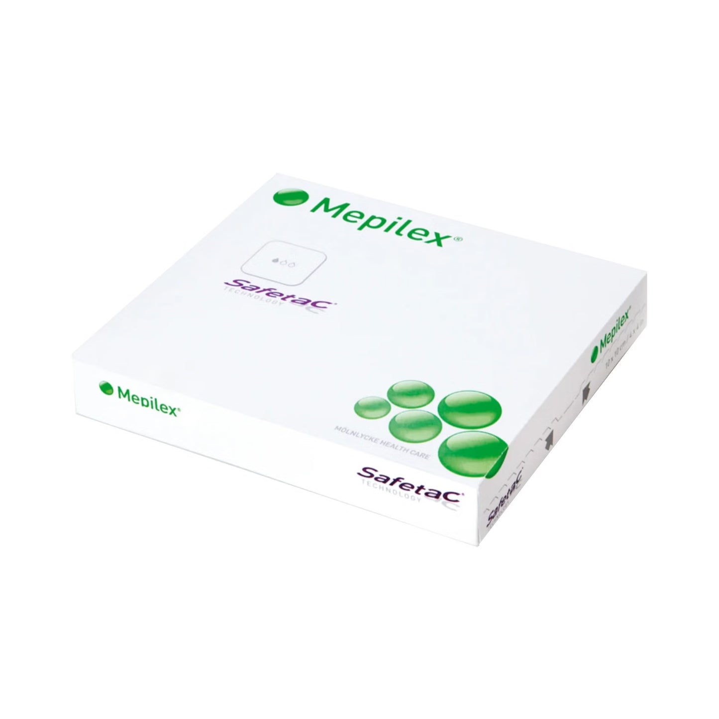 Mepilex® Border Flex 3 x 3 Inch Silicone Adhesive Foam Dressing (595200)