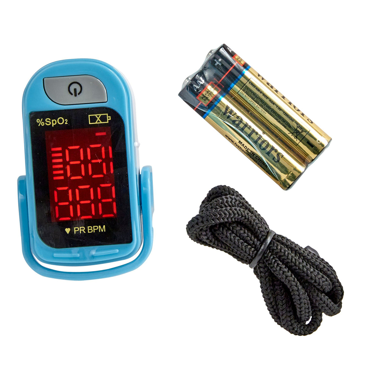 McKesson Adult / Pediatric Battery-Operated LED Display Fingertip Pulse Oximeter (16-FTP)