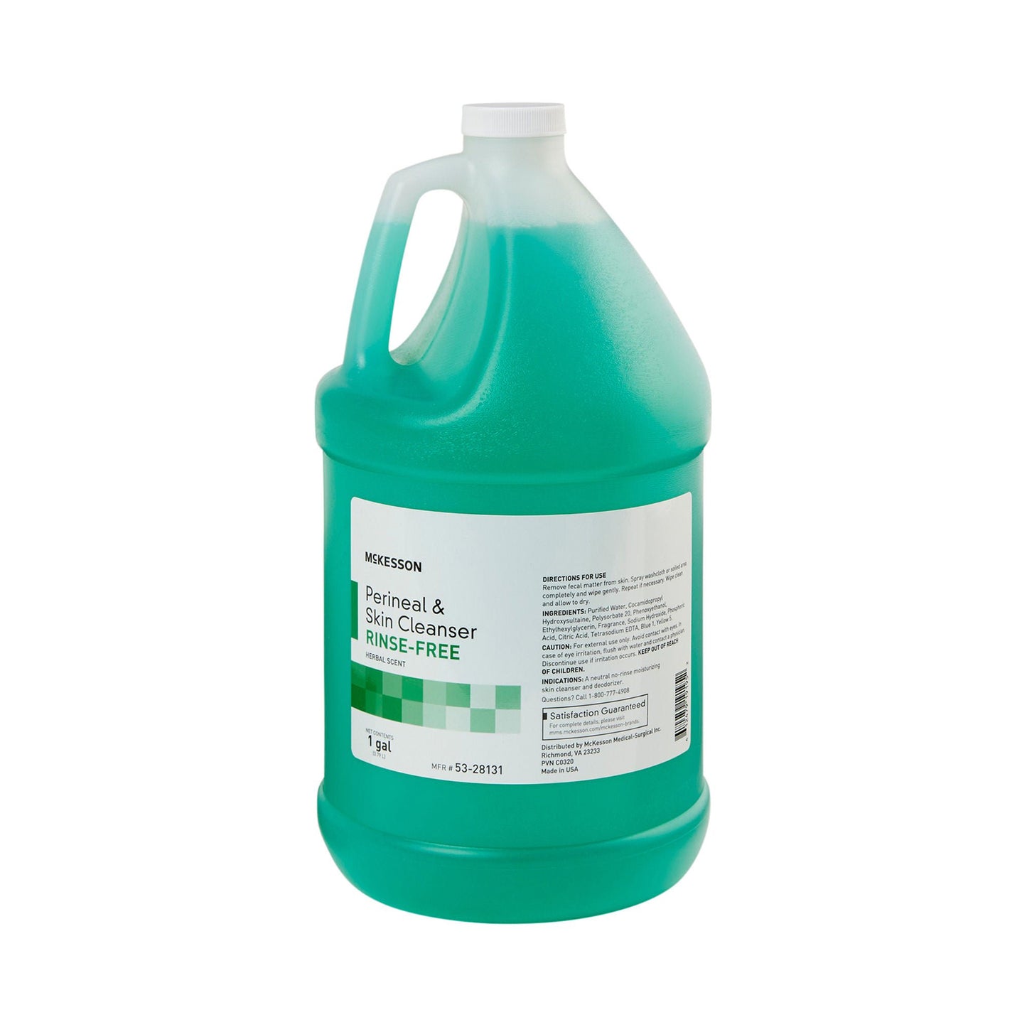 McKesson 1 Gallon Jug Rinse-Free Perineal Wash (53-28131)