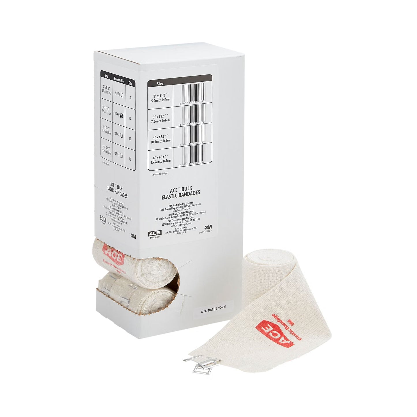 3M™ ACE™ 3 Inch x 5 Yard Elastic Bandage (207432)