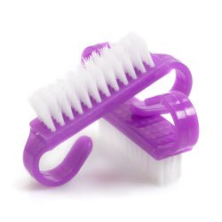 McKesson 2-1/2 X 1/2 Inch Purple Plastic Nail Brush (946)
