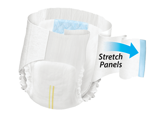 ProComfortMax Adult Disposable Unisex Extra Protective Bariatric Briefs, Heavy Absorbency