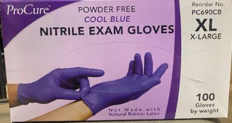 Procure Powder-Free Nitrile Exam Gloves