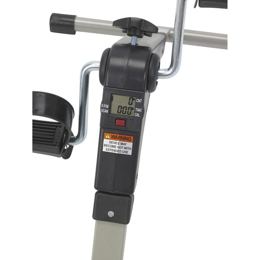 Folding Exercise Peddler with Electronic Display, Black (RTL10273)