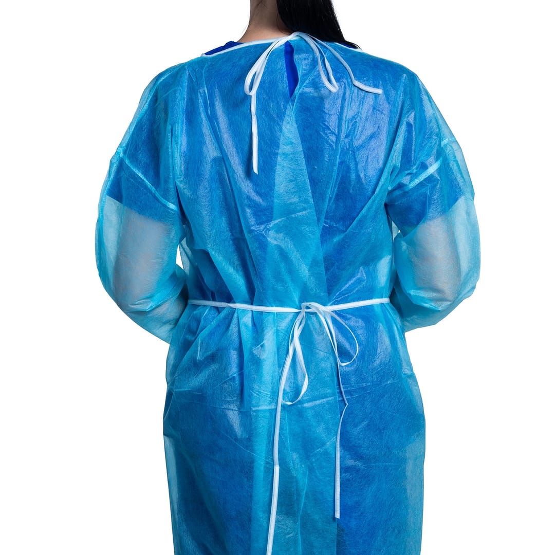 Procure Protective Procedure / Isolation Gowns, Blue / X-Large (PC156)