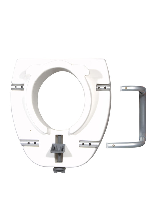 Drive Medical Raised Toilet Seat with Padded Armrests (12013)