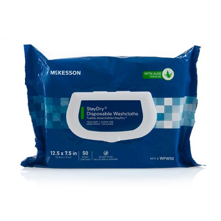 StayDry® Disposable Wipes with Aloe