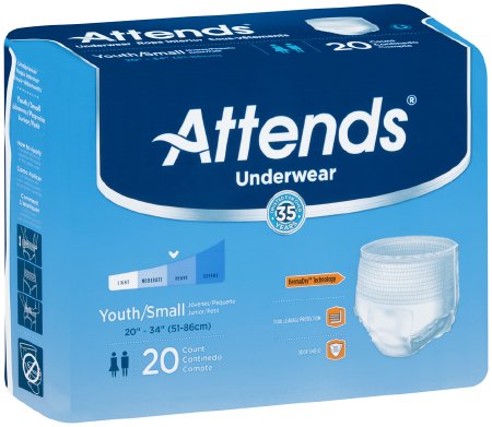 Attends® Pull On Small Disposable Moderate Absorbency (APP0710)