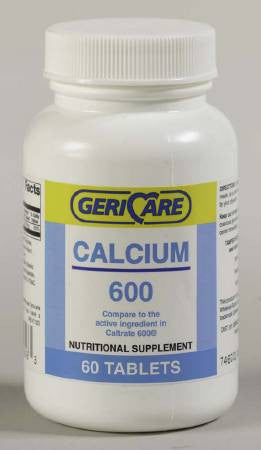 McKesson Brand Calcium Supplement 600 mg Strength Caplet