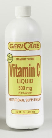 McKesson Brand Vitamin C Supplement 500 mg Strength Liquid 16 oz