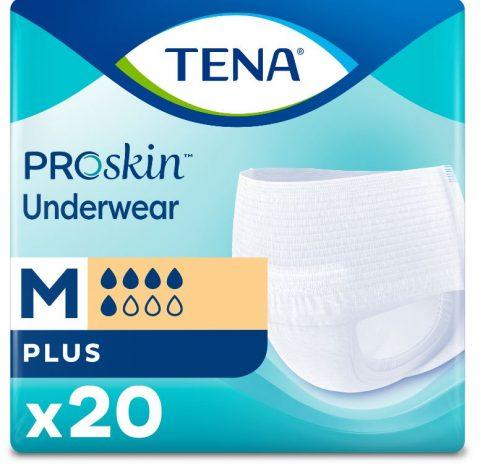 Unisex Adult Absorbent Underwear TENA® ProSkin™ Plus Pull On with Tear Away Seams Large Disposable Moderate Absorbency