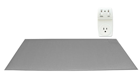 Smart Outlet with FMT-SMS07C - 24"x48" (gray) CordLess® floor mat - 1 year floor mat