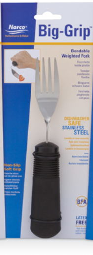 Big-Grip™ Weighted Adaptive Eating Utensils - Fork (NC65560)