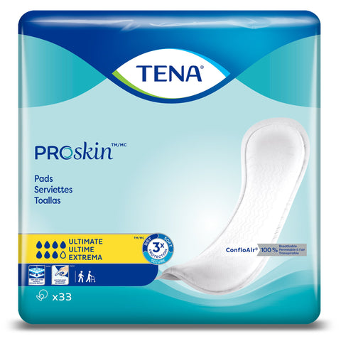 TENA ProSkin™ Ultimate Female Disposable Bladder Control Pad - 16 Inch, Heavy Absorbency (47709)