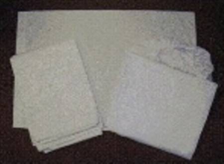 Lew Jan 36 W x 80 L Inch Reusable White Fitted Bed Sheet, 55% Cotton / 45% Polyester (V21-368030)