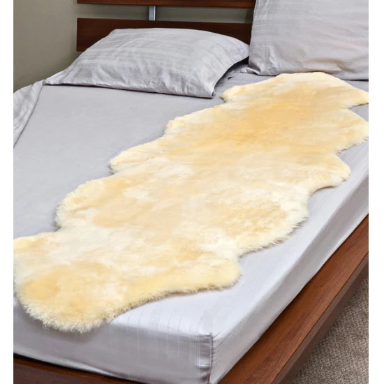 Medical Sheepskin 2' X 6' Bed Pad, Double (105)
