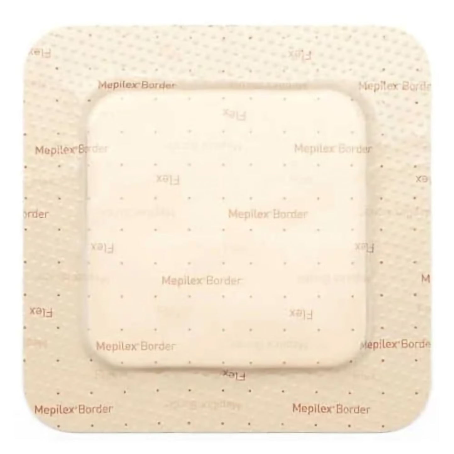 Mepilex® Border Flex 3 x 3 Inch Silicone Adhesive Foam Dressing (595200)
