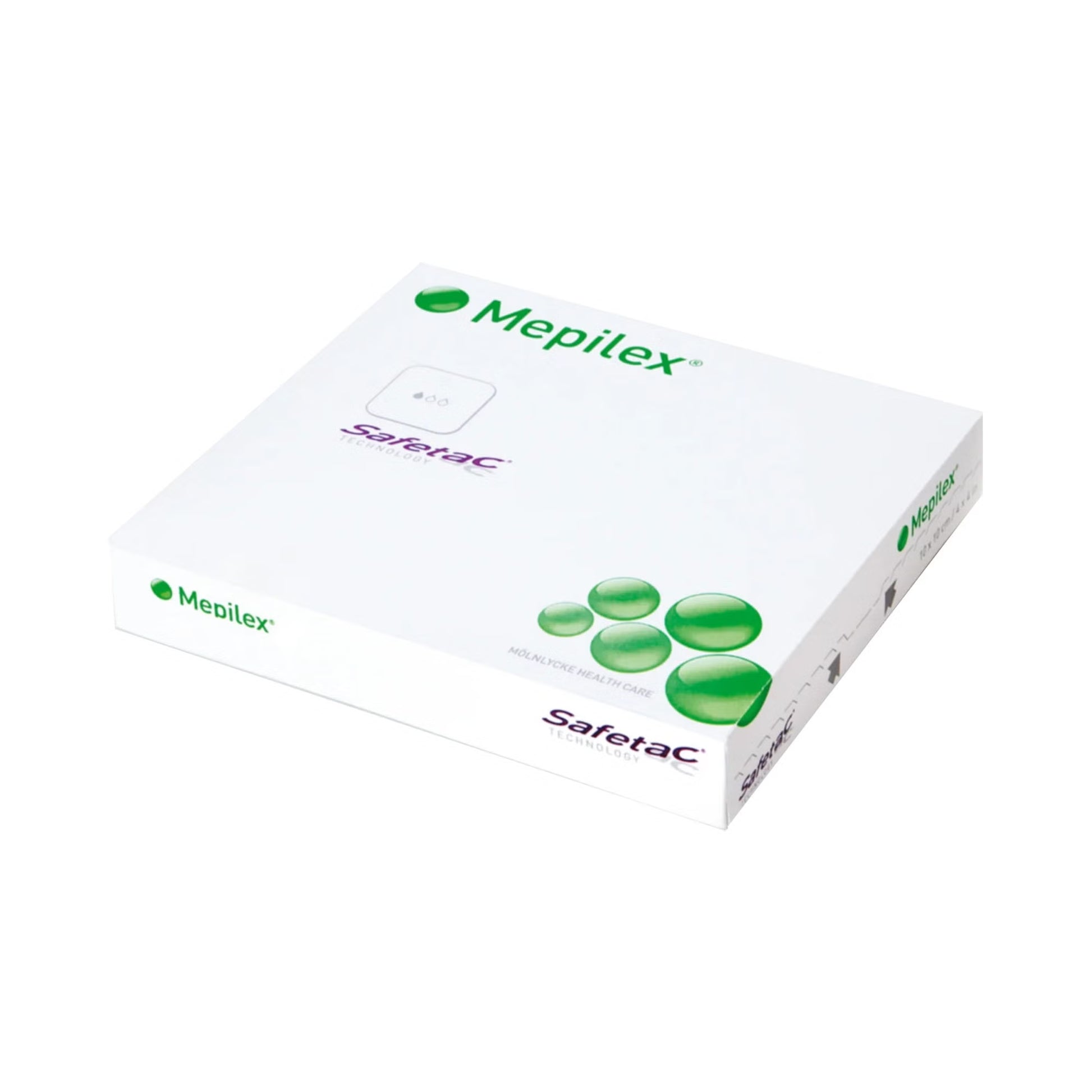 Mepilex® Border Flex 3 x 3 Inch Silicone Adhesive Foam Dressing (595200)
