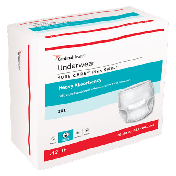 Sure Care™ Plus Select Disposable Adult Unisex Pull On Absorbent Underwear - 2XL, Heavy Absorbency (1560P)