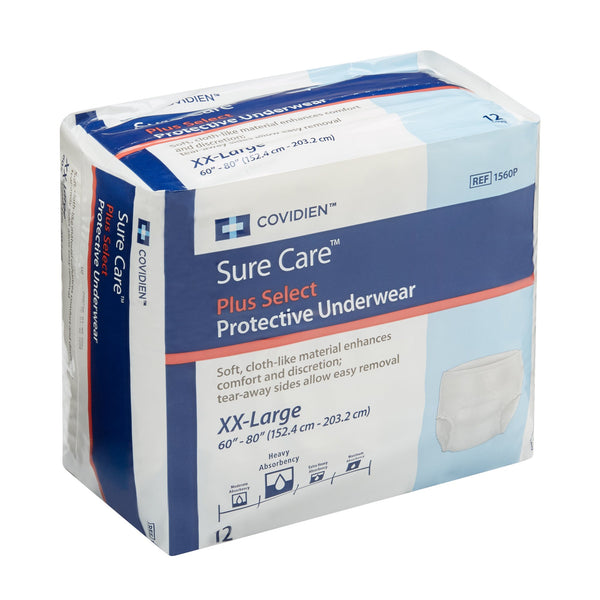 Sure Care™ Plus Select Pull On Disposable Absorbent Underwear - 2XL, Heavy Absorbency (1560P)