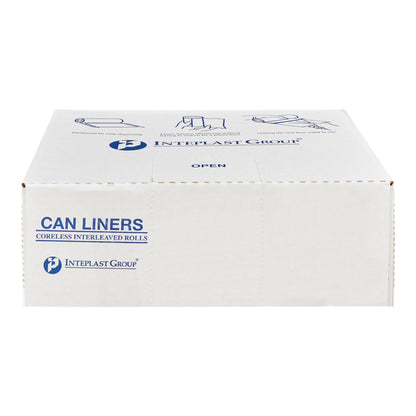 McKesson 24 x 32 Inch Clear Plastic Trash Bag, 0.70 mil Thick (BR2432MDC)