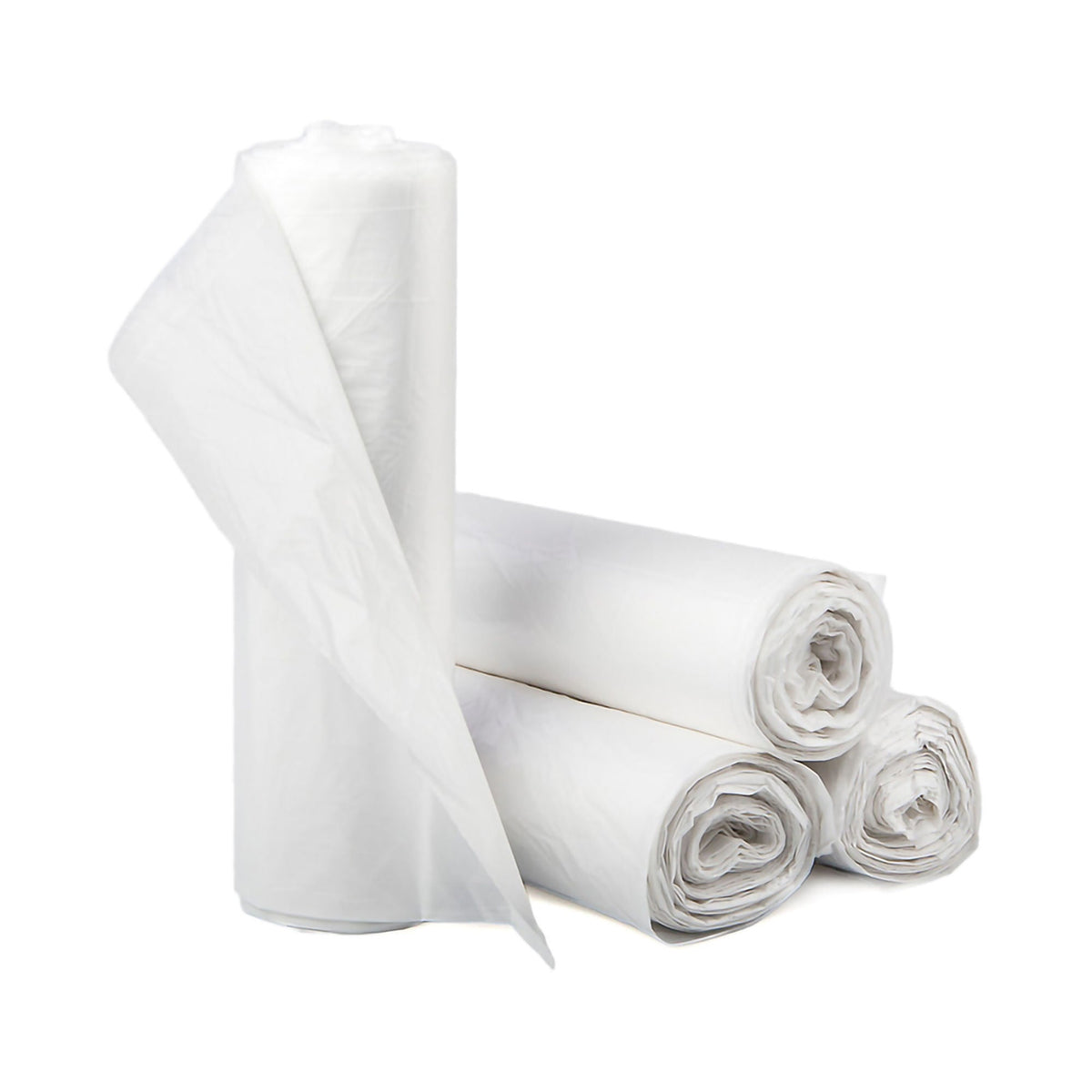 McKesson 24 x 24 Inch Clear Plastic Trash Bag (EC2424N)