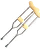 Sheepskin Ranch 12" Length Crutches Accessory Kit - Pair (115)
