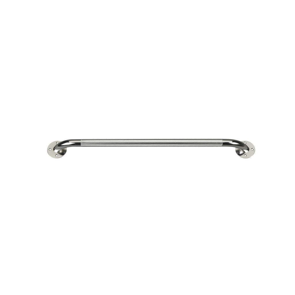 Drive Medical 16" Chrome Knurled Grab Bar (12116-3)