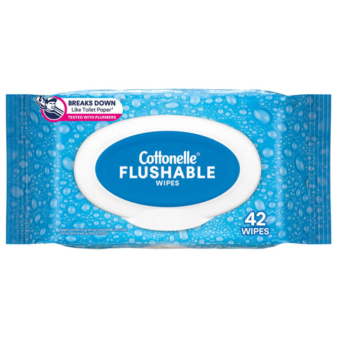 Cottonelle® FreshCare® Flushable Personal Wipes (44932)