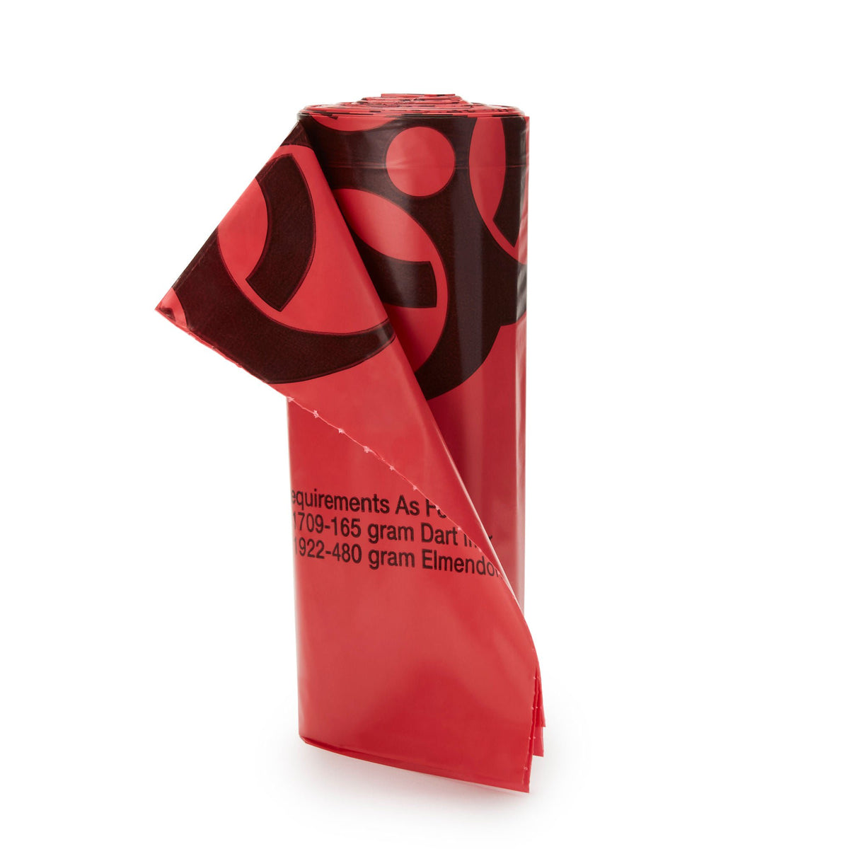 McKesson 31 x 41 Inch Red Biohazard Waste Bag w/ Biohazard Symbol / Infectious Waste (03-4771)