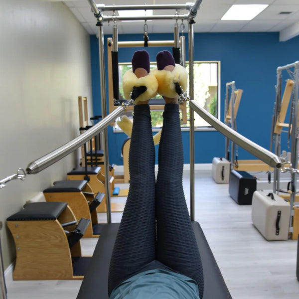 Sheepskin Ranch 20" x 5" Pilates Fuzzies Exercise Strap Covers (201)