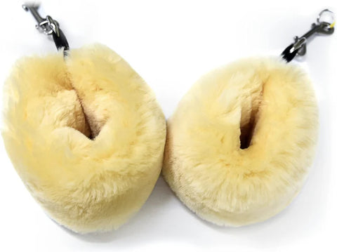 Sheepskin Ranch 20" x 5" Pilates Fuzzies Exercise Strap Covers (201)