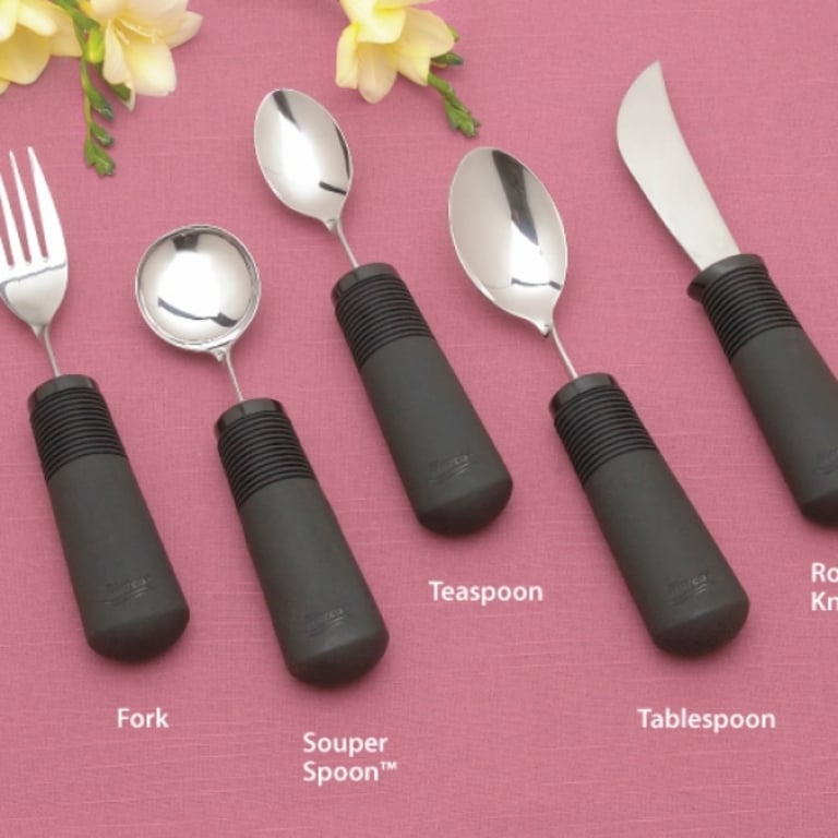 Big-Grip™ Weighted Adaptive Eating Utensils Set (NC65560-S)