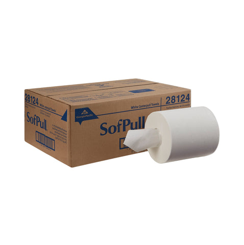 GP PRO SofPull® Regular Centerpull Premium Paper Towel, White (28124)