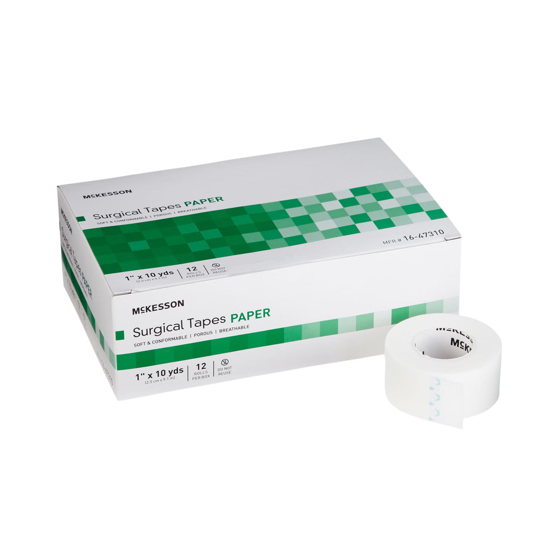 McKesson 1 inch x 10 Yard Medical Tape (16-47310)
