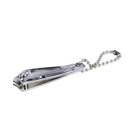 McKesson Thumb-Squeeze Lever Fingernail Clippers, Curved Jaw (16-FNC01J)
