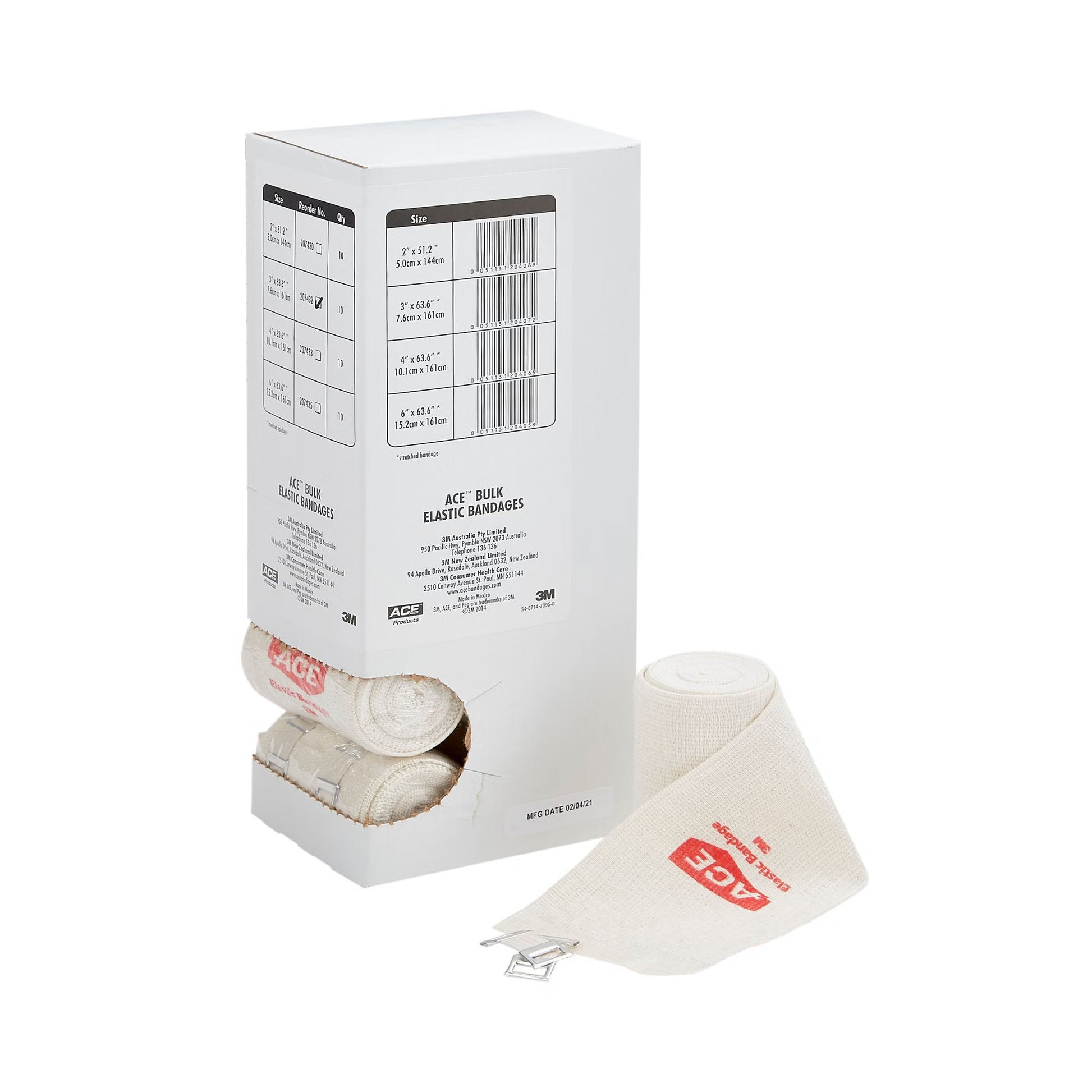 3M™ ACE™ 3 Inch x 5 Yard Elastic Bandage (207432)