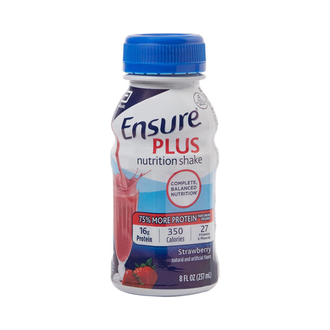 Ensure® Plus Nutrition Shake Oral Supplement, Dessert Flavor, Ready To Use 8 oz. Bottle