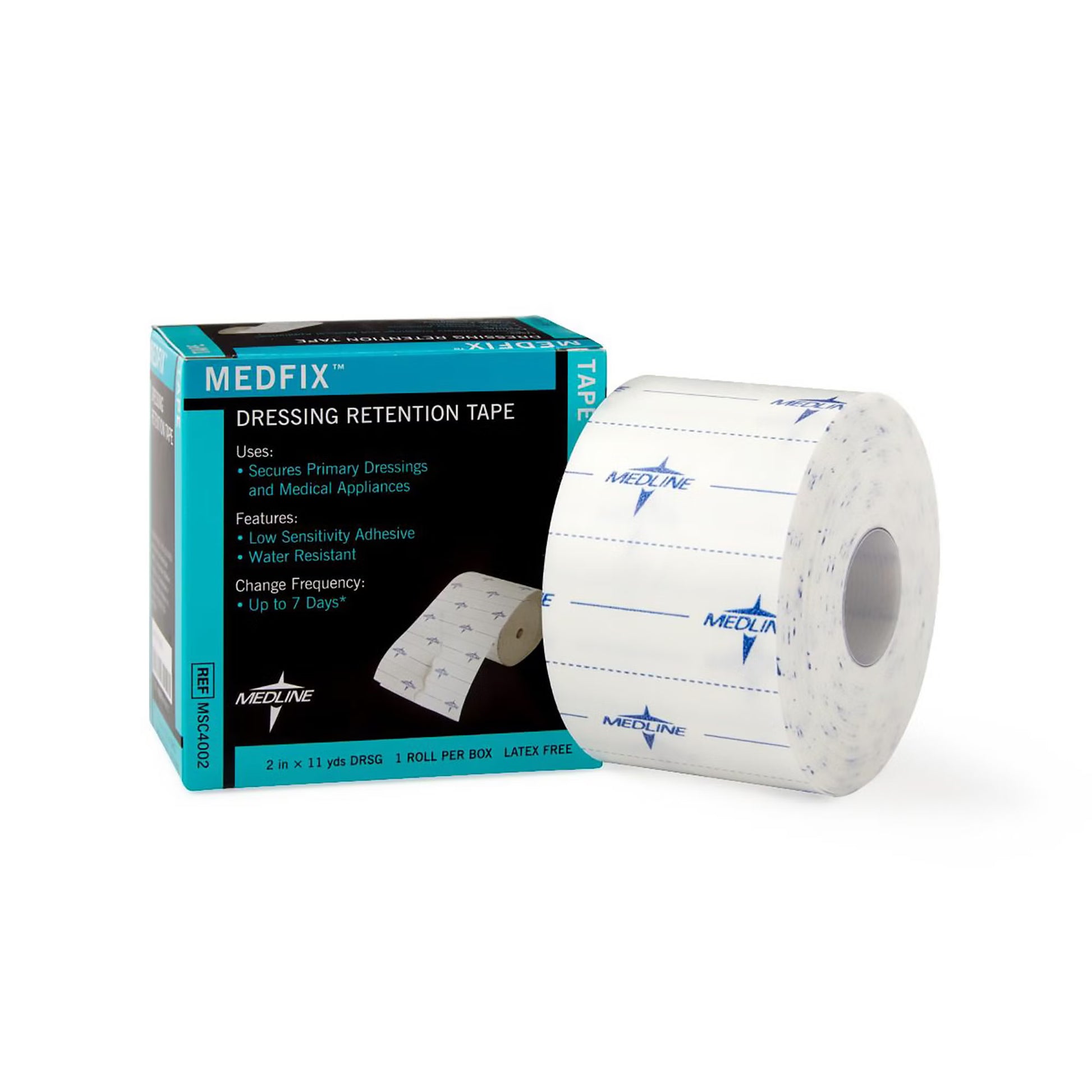 MedFix™ 2 Inch X 11 Yard NonSterile Water-Resistant Dressing Retention Tape with Liner (MSC4002)