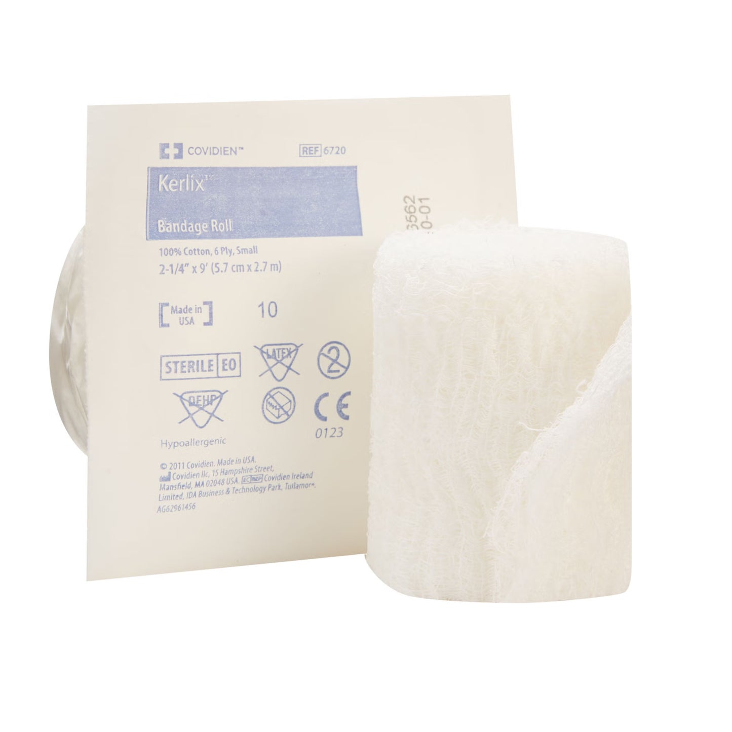 Kerlix™ 2-1/4 Inch X 3 Yard 6-Ply Sterile Fluff Bandage Roll (6720)
