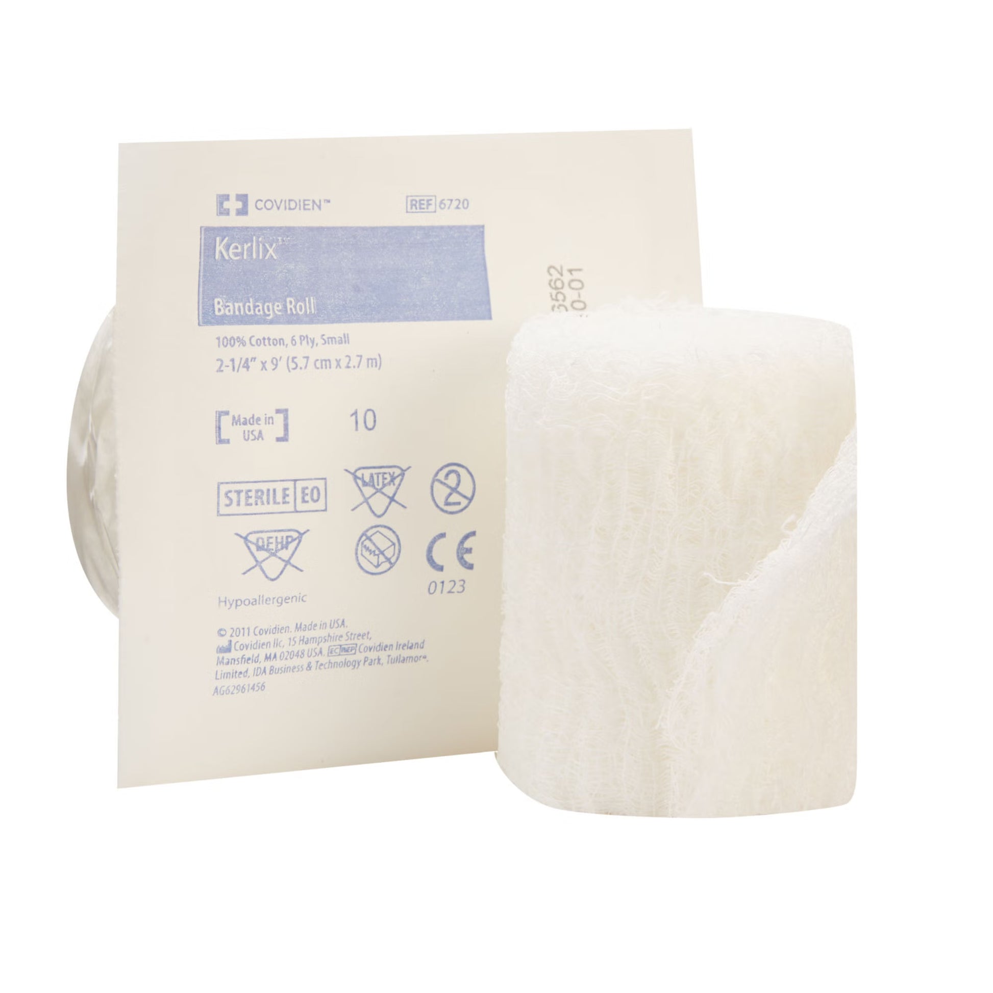 Kerlix™ 2-1/4 Inch X 3 Yard 6-Ply Sterile Fluff Bandage Roll (6720)
