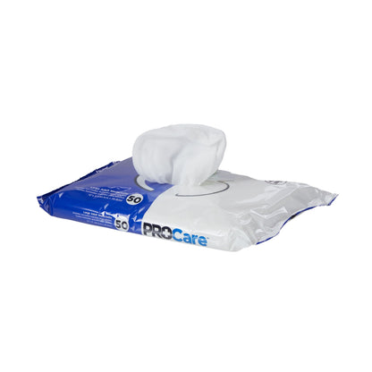 ProCare™ 8 x 12 Inch Scented Aloe / Vitamin E Personal Cleansing Wipe, Soft Pack (CRW-050)