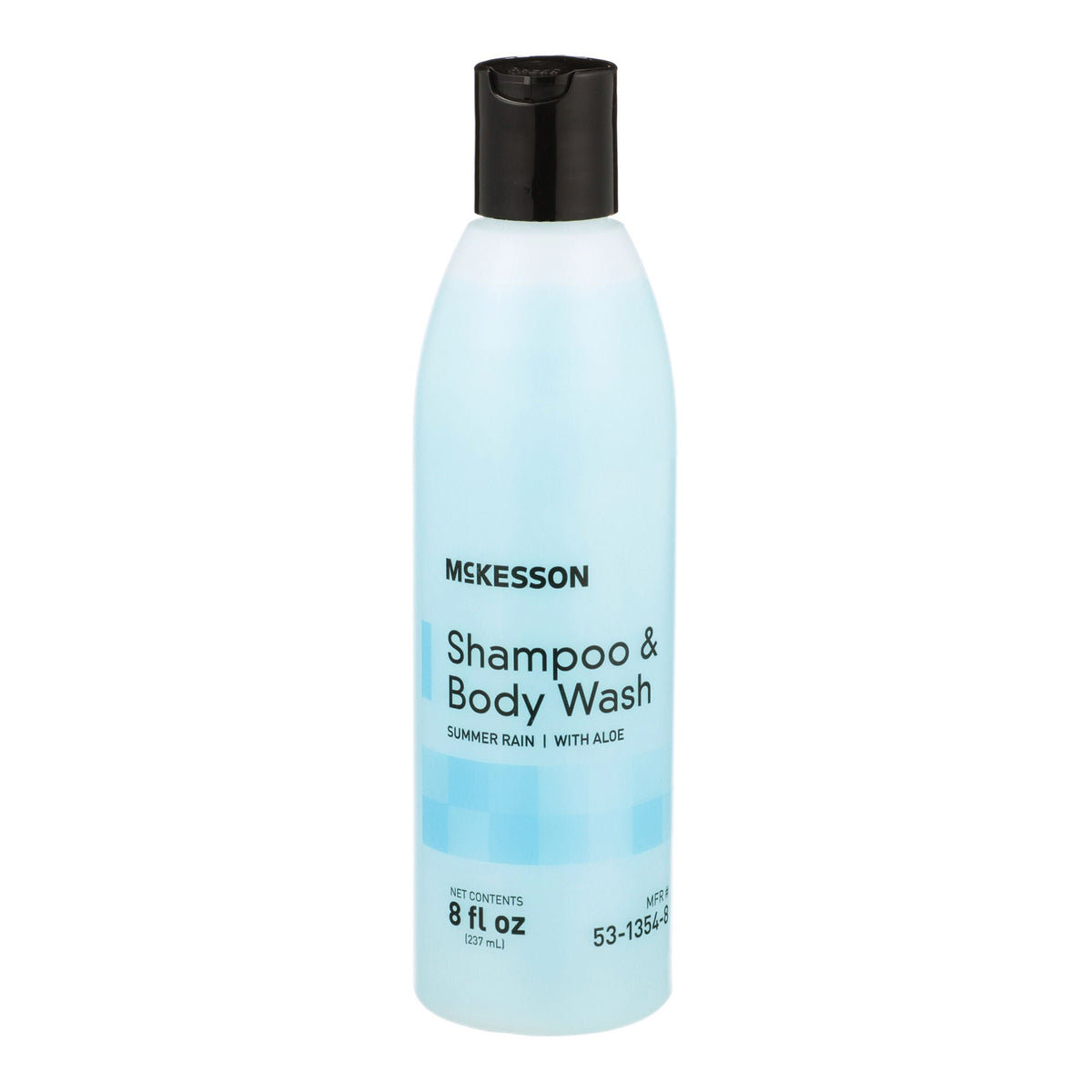 McKesson 8 oz. Flip Top Bottle Shampoo and Body Wash, Summer Rain Scent (53-1354-8)