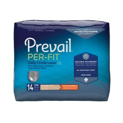 Prevail Per-Fit Men Pull On Absorbent Disposable Underwear, Heavy Absorbency