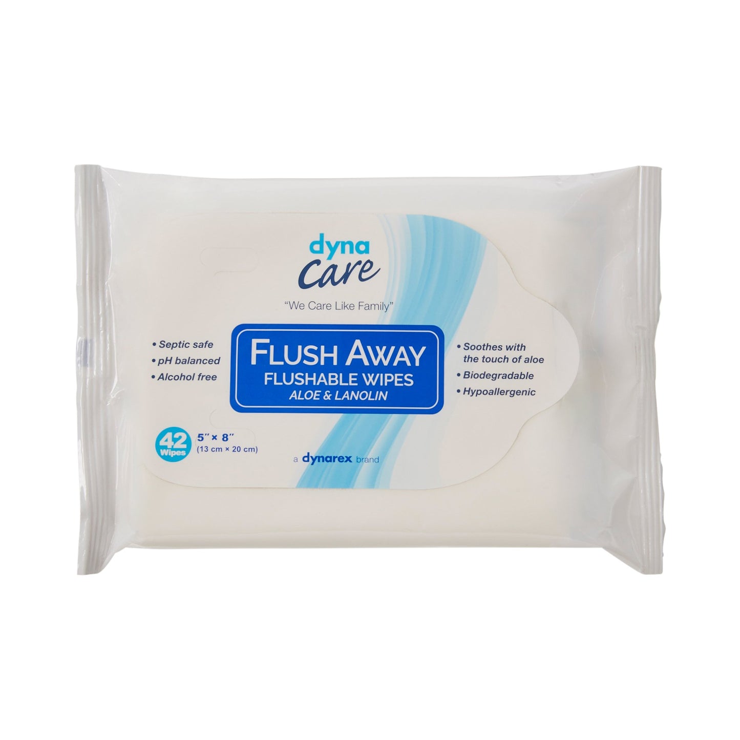 Flush Away Junior Aloe Scented Flushable Personal Wipes, Soft Pack (1324)