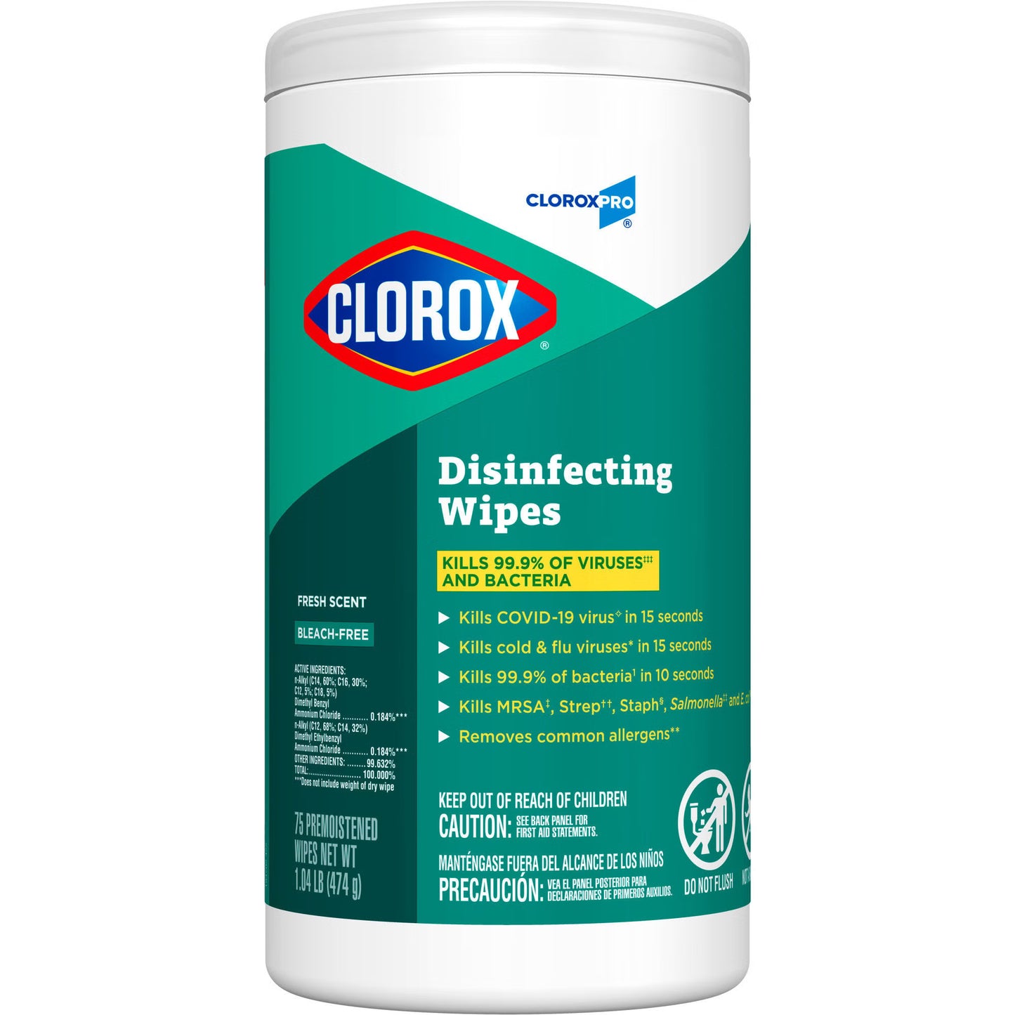 CloroxPro™ Surface Disinfectant Wipe (15949)