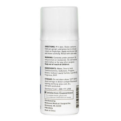 McKesson 1.5 oz Aerosol Shaving Cream, Lavender Scent (16-SCF15)