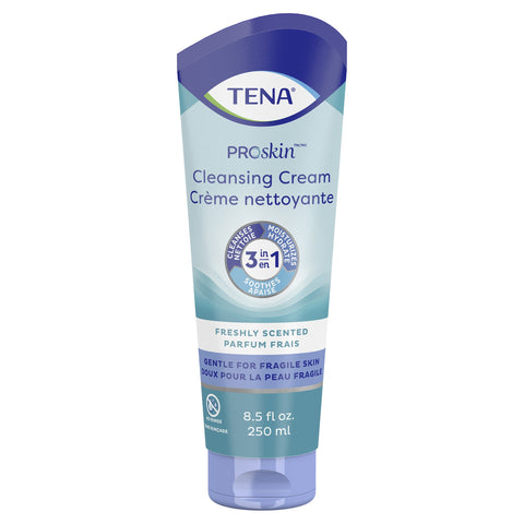 Rinse-Free Body Wash TENA® ProSkin™ Cleansing Cream Cream 8.5 oz. Tube, Mild Scent (64425)