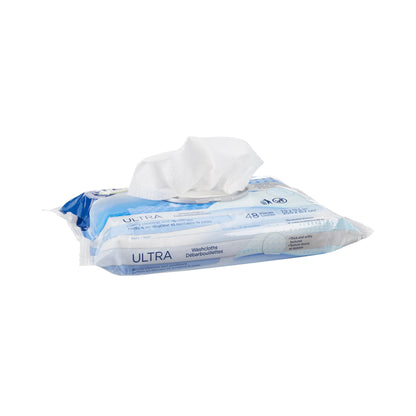 TENA ProSkin™ Ultra Personal Cleansing Wipe, Soft Pack, Aloe / Vitamin E / Chamomile Scented 48 Count (65720)