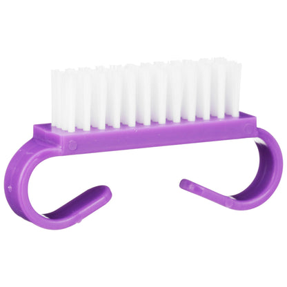 McKesson 2-1/2 X 1/2 Inch Purple Plastic Nail Brush (946)